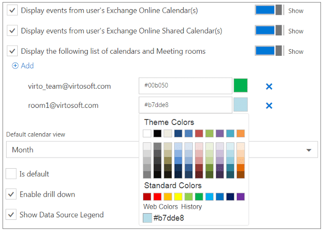 SharePoint Online Calendar