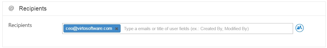 Receive email alert about any changes of a specific field