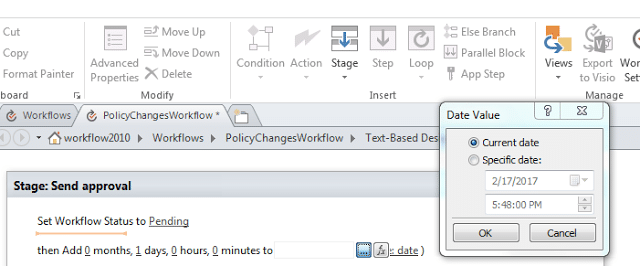 sharepoint 2013 approval workflow