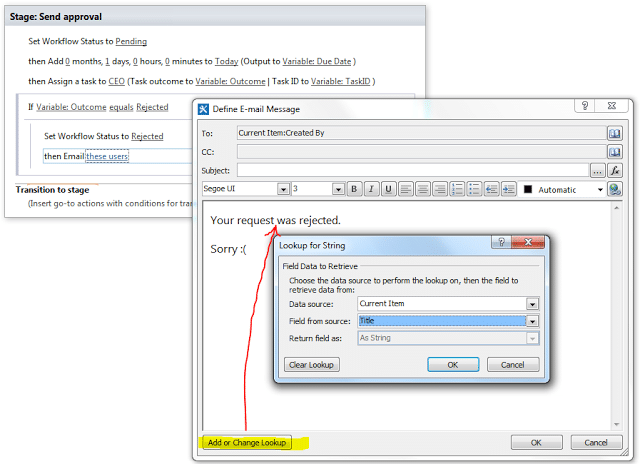 how to create a workflow in sharepoint 2013