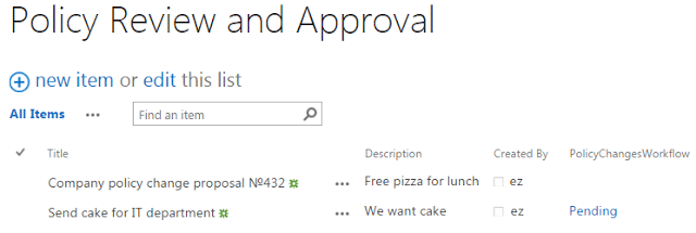 sharepoint 2013 approval workflow