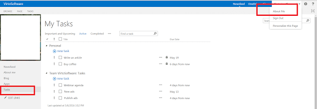 sharepoint task management