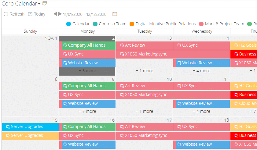 calendar sharepoint