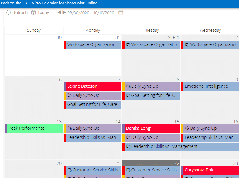 Extra Customization Abilities with Virto Calendar