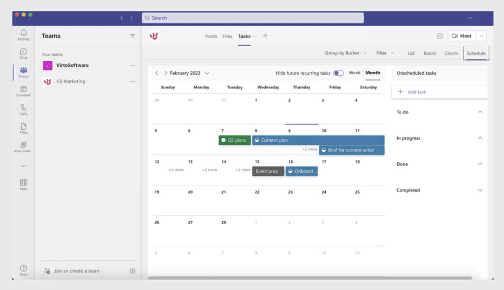 Microsoft Planner in Teams