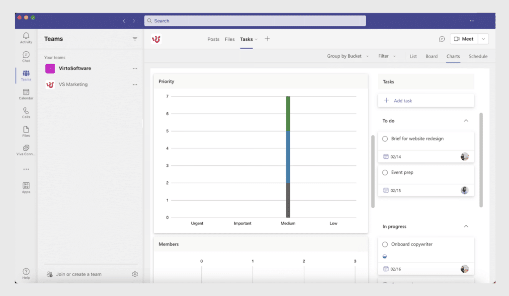 Gantt chart in Teams Planner-2