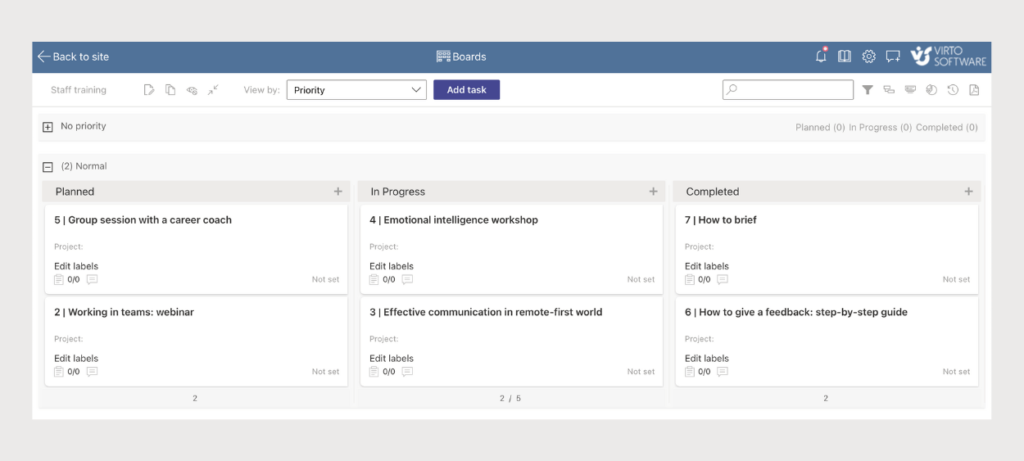Kanban board pro by Virto