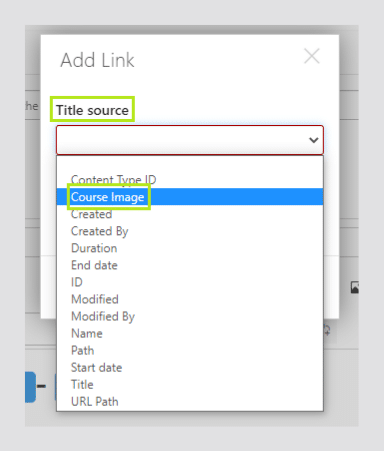 Choose title source