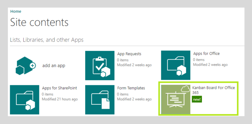 Added app