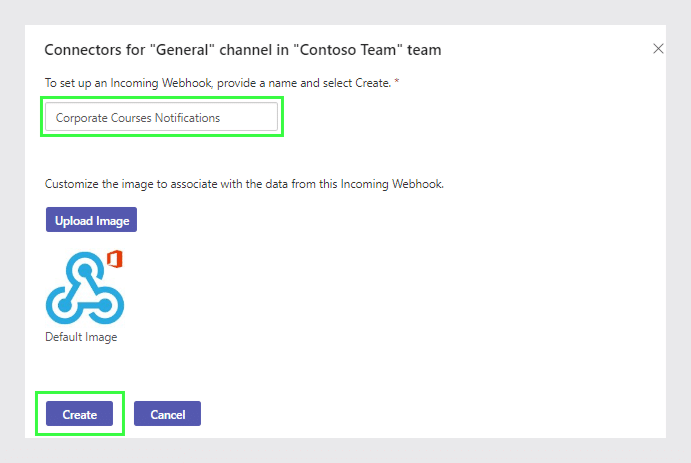 Name the webhook