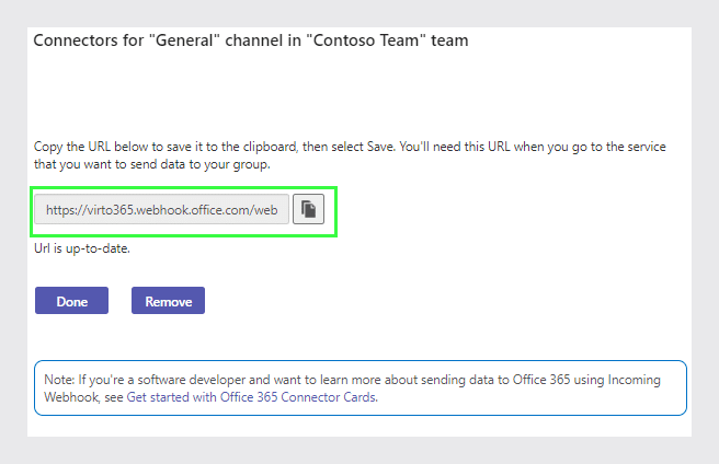 Copy URL