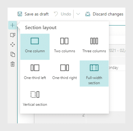 Calendar modern web Part