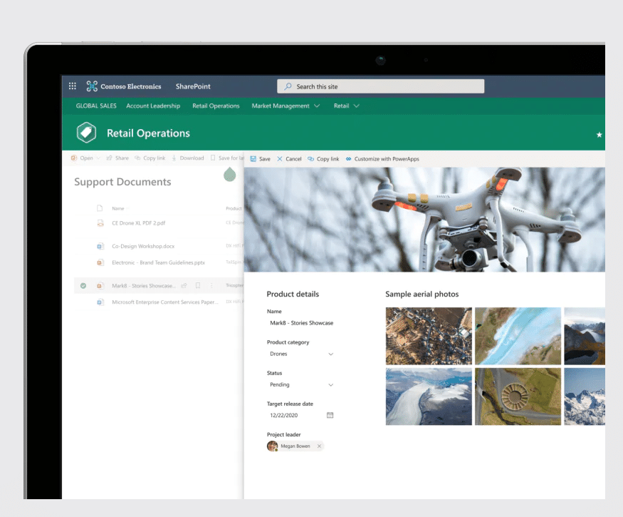 sharepoint interface example