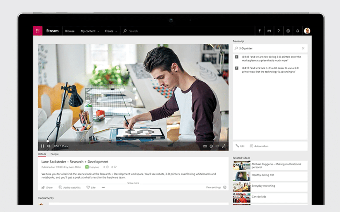 stream interface example