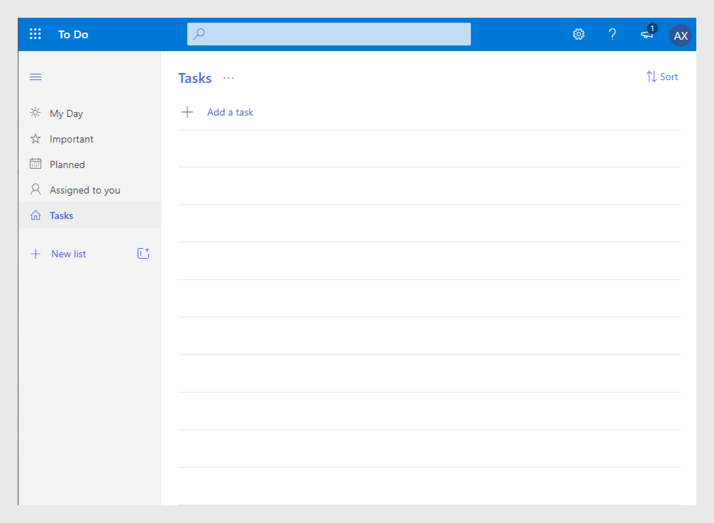 to do interface