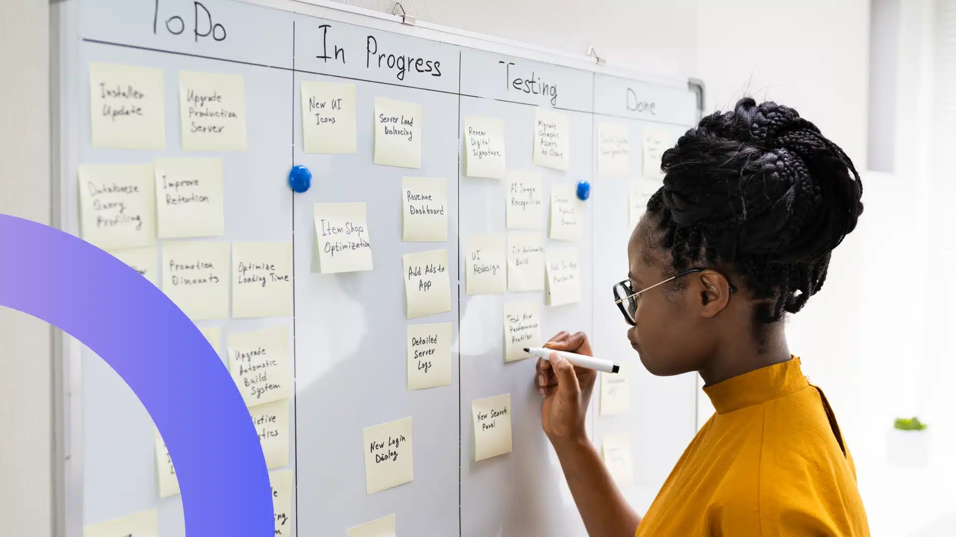 Kanban Board Online App: Unteraufgaben und verbesserte Swimlanes