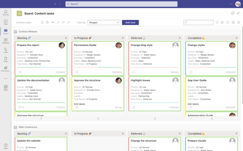 Virto Kanban Board for Microsoft Teams