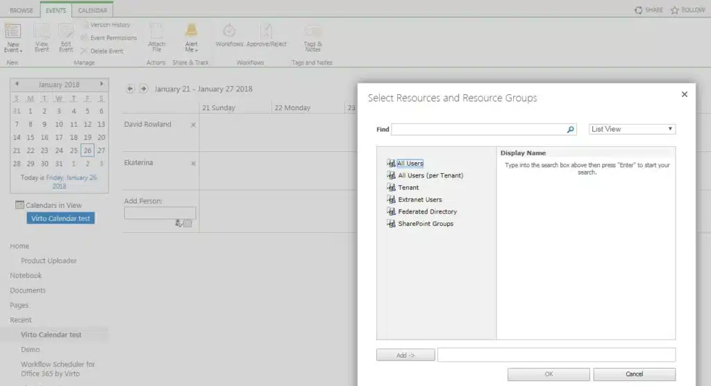 Resource group