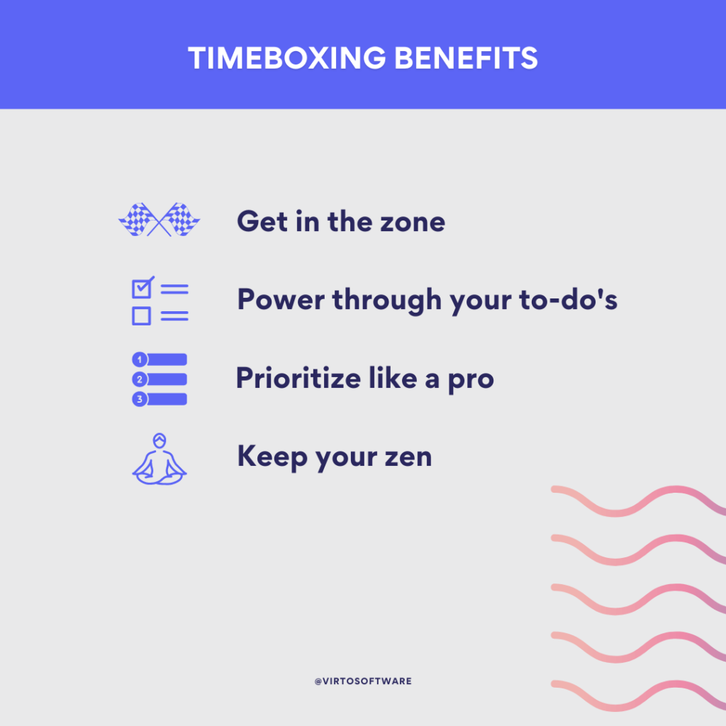 Time boxing benefits\n