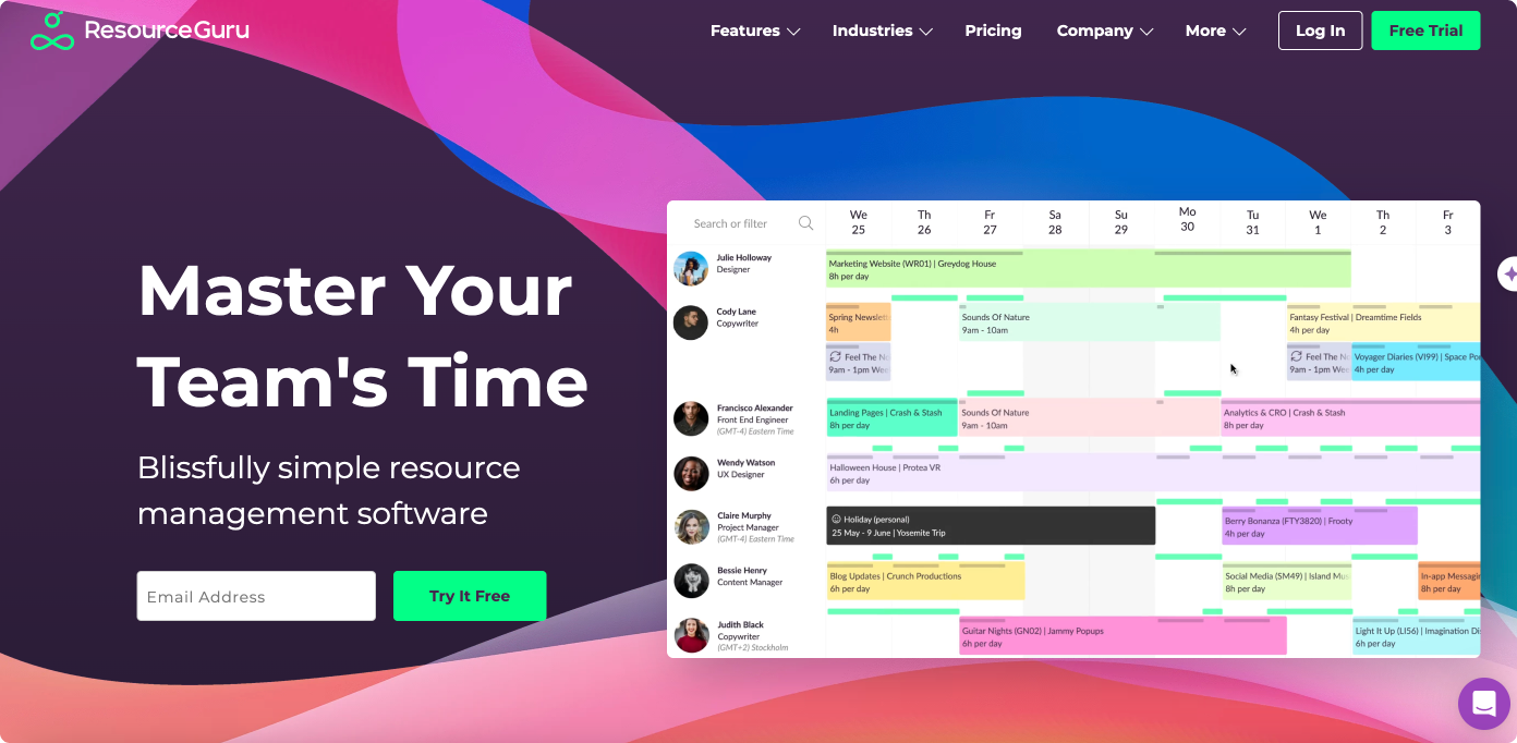 Resource Guru.