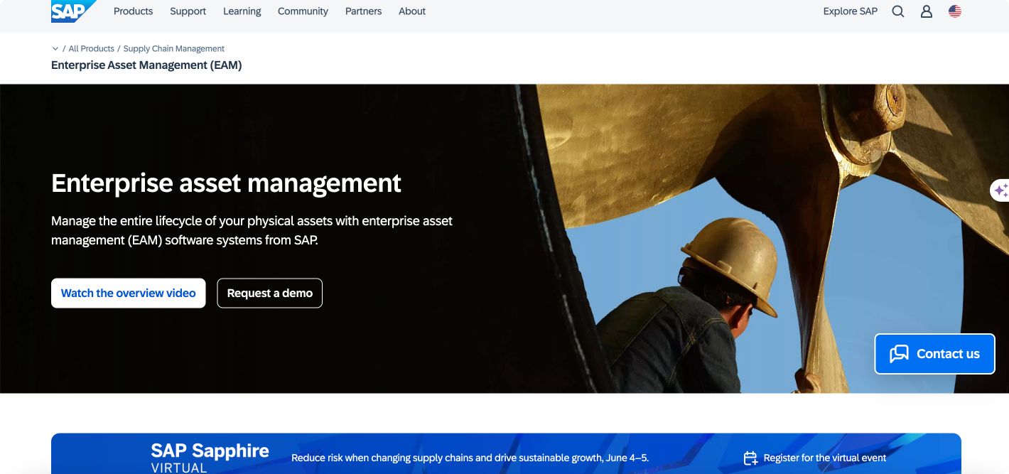 SAP EAM.