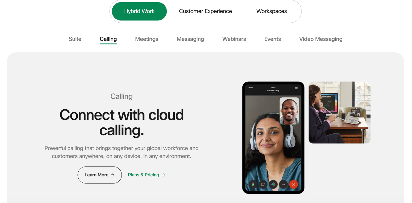 Cisco Webex.\u00a0