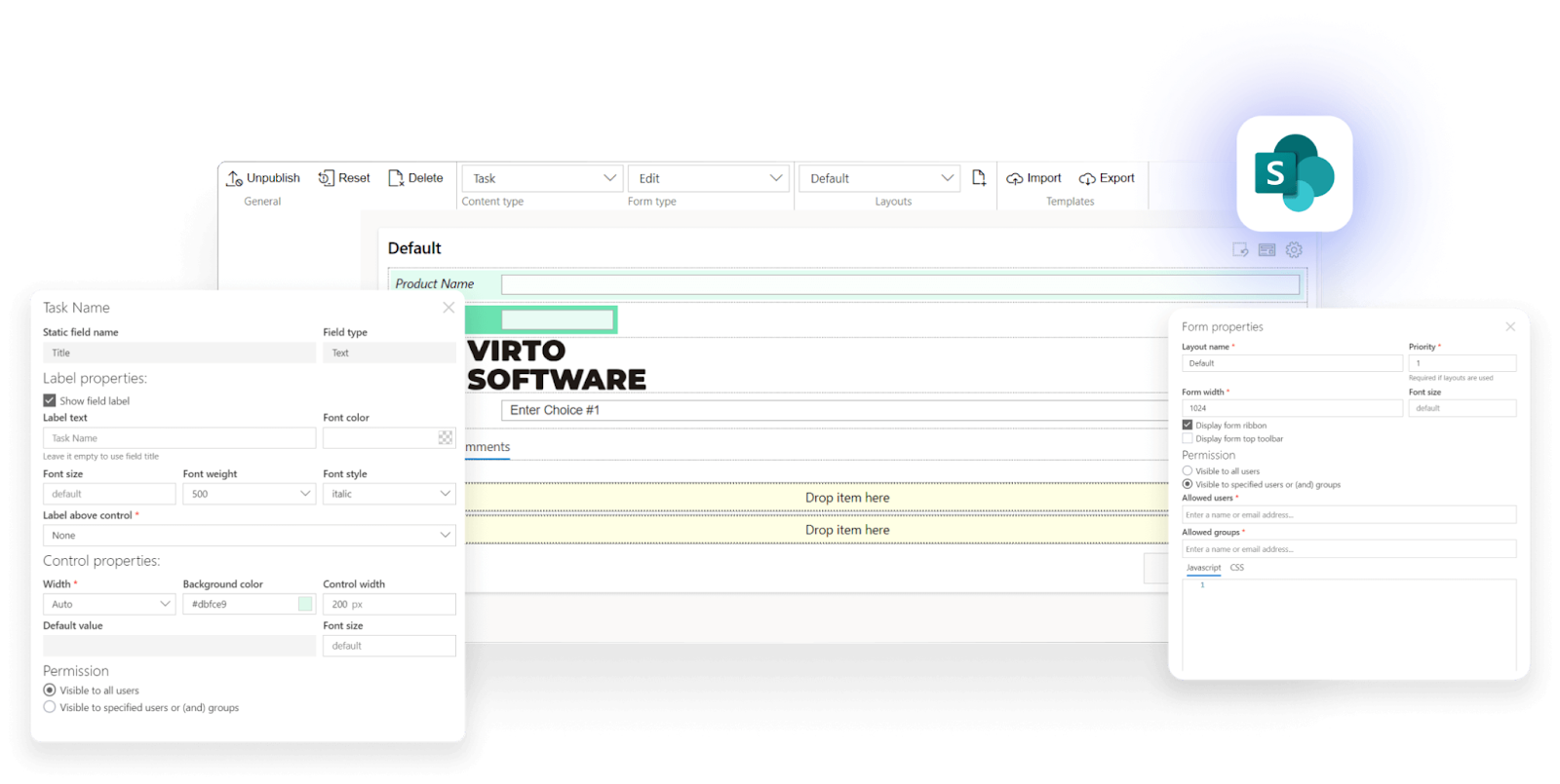 Virto Form Designer